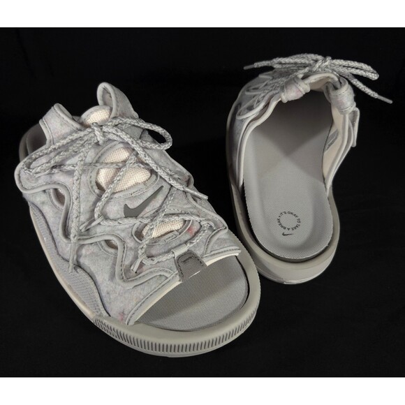 Nike Offline 2.0 Mule Sport Sandals US 9.5 EU 43 Mens Gray Fog DJ6229-001 $120 main image 5